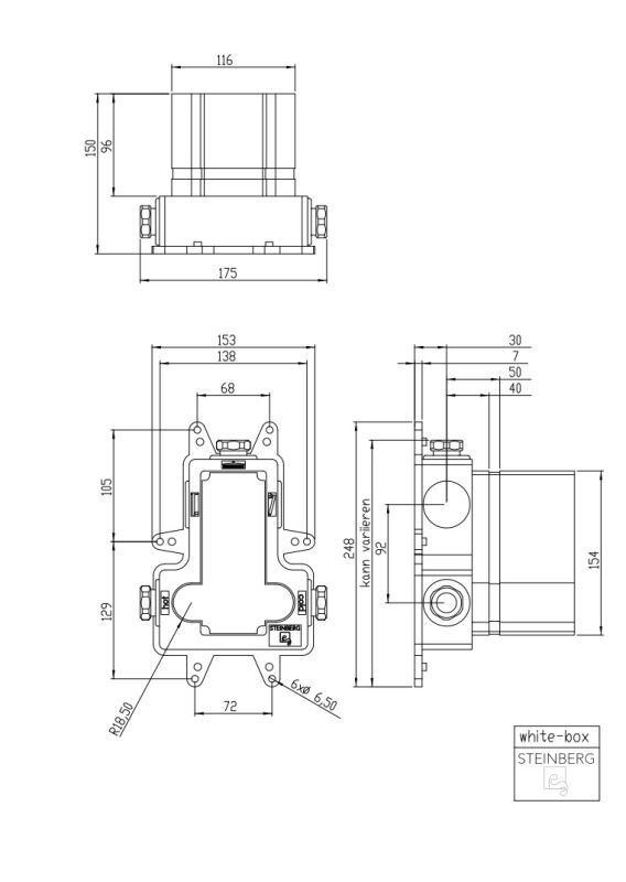 Внутренняя часть смесителя 010 4110 Steinberg Series 100