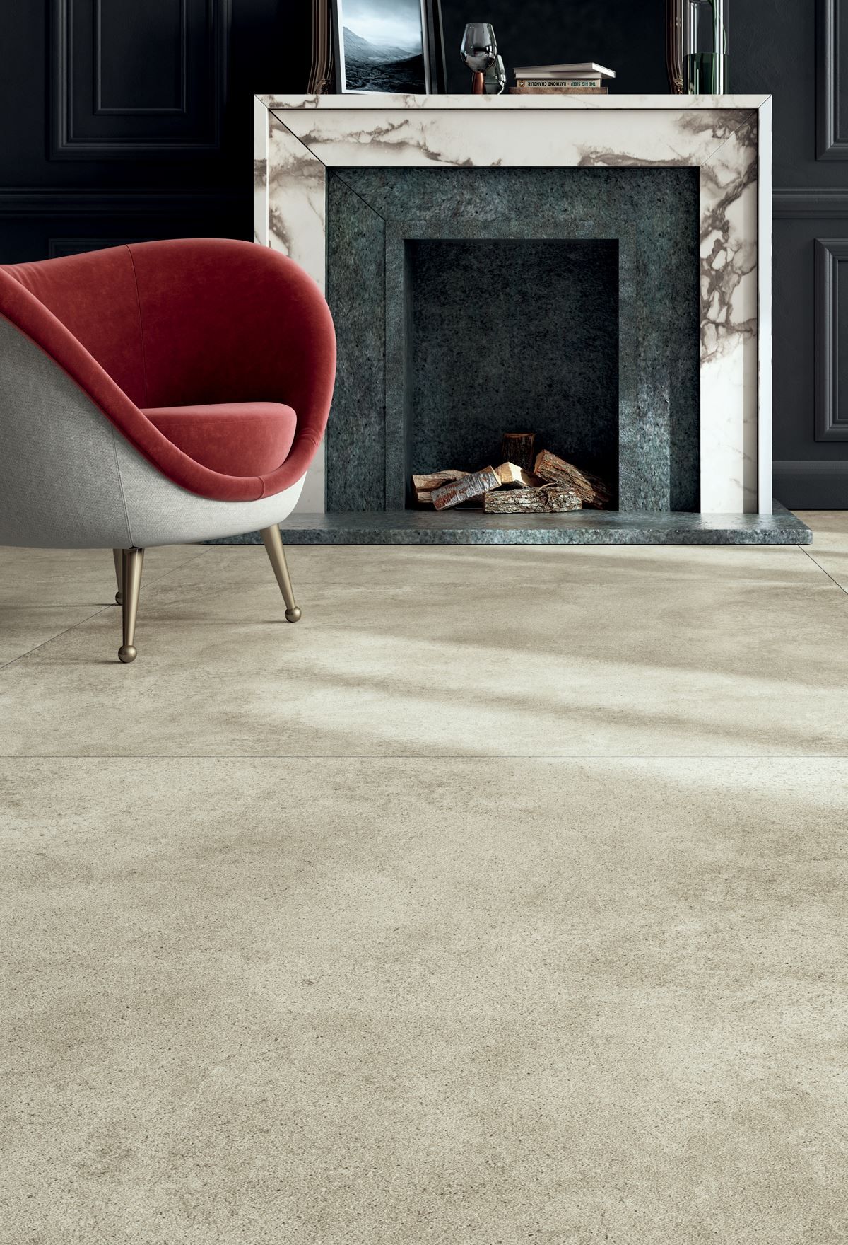 GRUNGE TAUPE Naturale wall 60x120