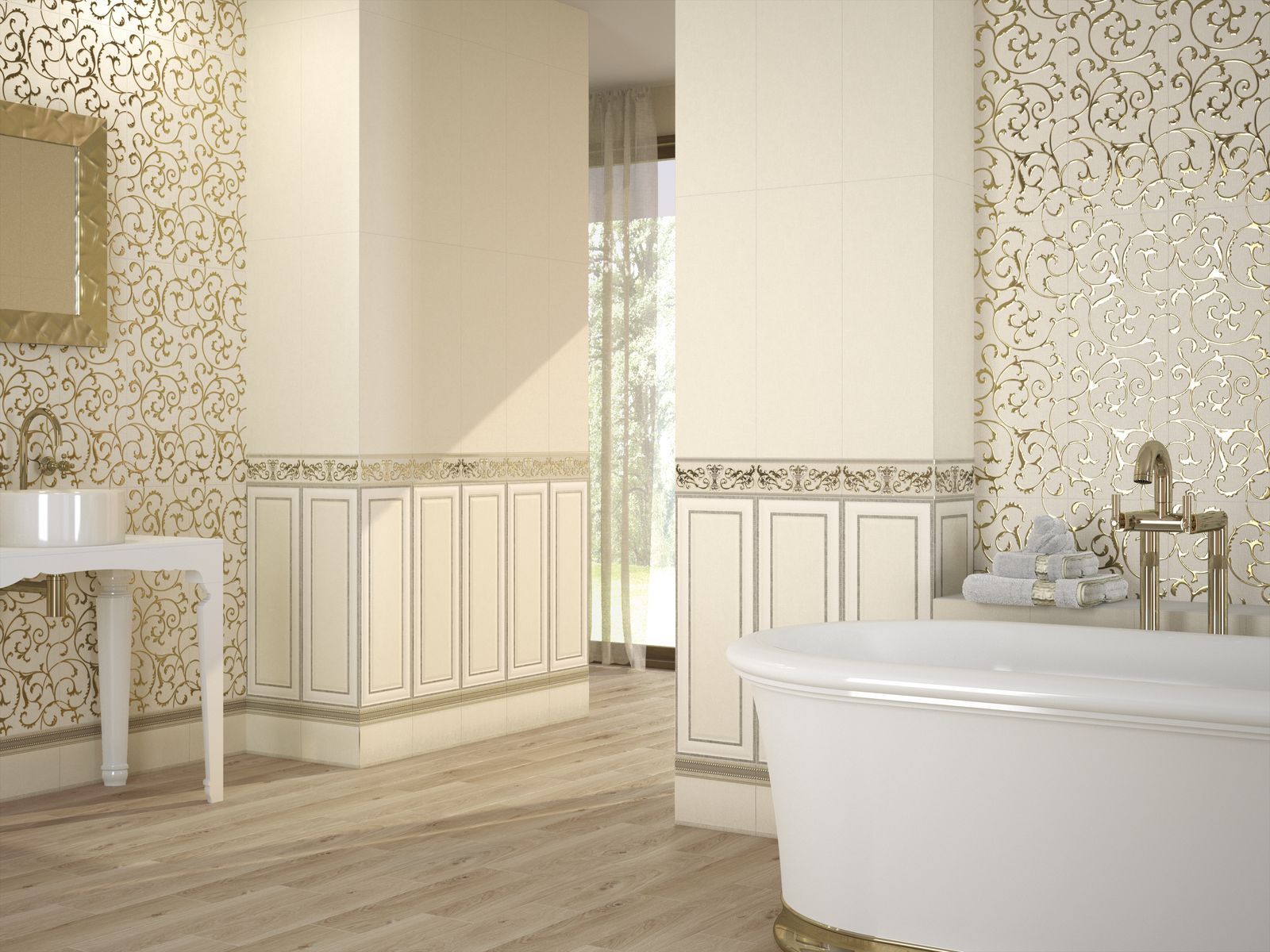 Moldura Garnier Ivory