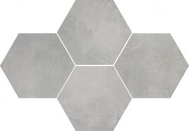 STARK GREY MOSAIC HEKSAGON283х408