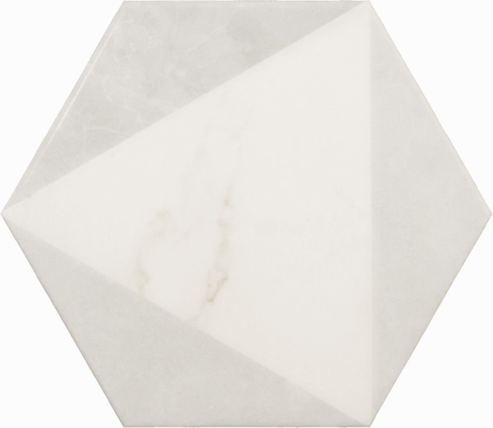 Плитка 17,5*20 Carrara Hexagon Peak 23102
