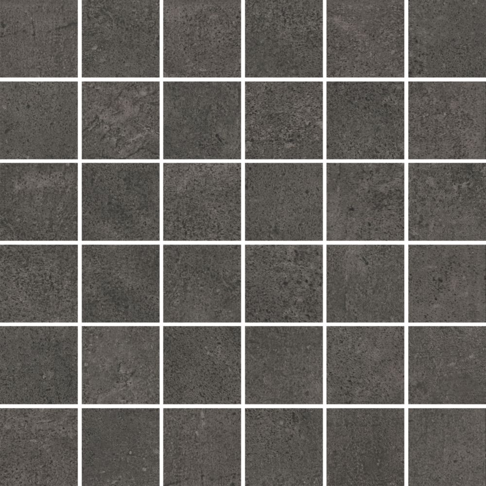 GREY WIND ANTRACITE MOSAIC SQUARES 300х300х9,5