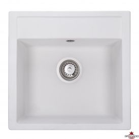 Кухонные мойки Мойка Merida White 496х480х200