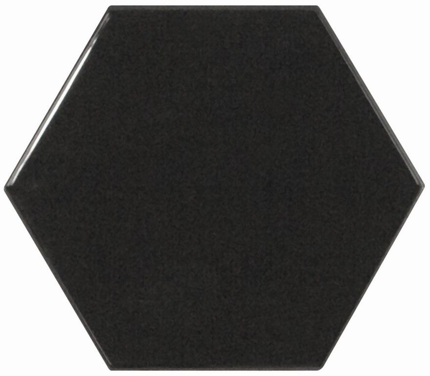 Scale Hexagon Black (0,5 М2/кор) Плитка 10,7*12,4