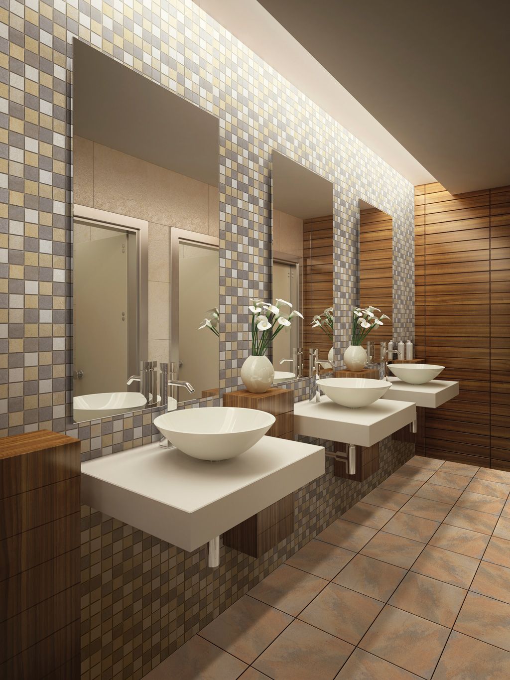 LE GEMME Dorato-Beige Mosaico Mix