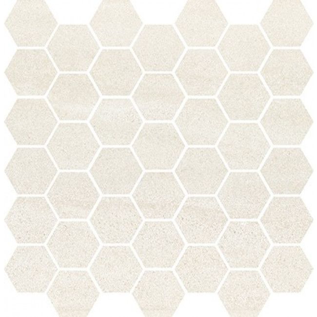 Мозаика Bantu Cream Heksagon Small Mosaic Glossy 297х297