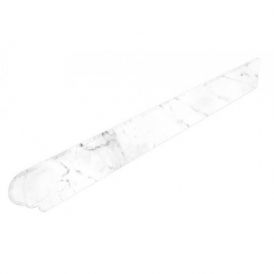 Carrara Blanco Tapa peldaño redonda dcha. Right 330x36 mm 905559 PZ195