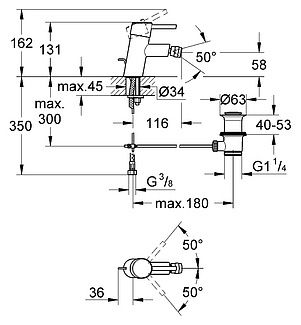 32208001 Concetto OHM bidet