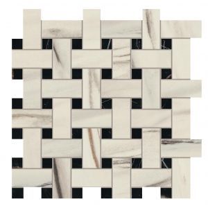 AOVJ Marvel dream basket weave bianco fantastico mosaico matt