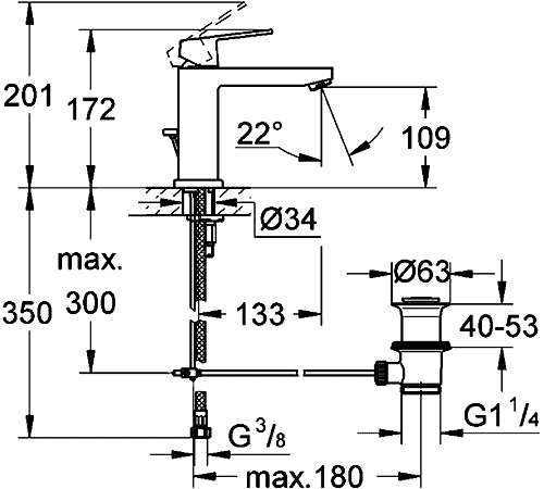 23445000 Eurocube OHM basin md.sp.