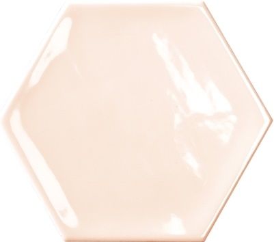 Bondi Hexagon Pink 11x12,5