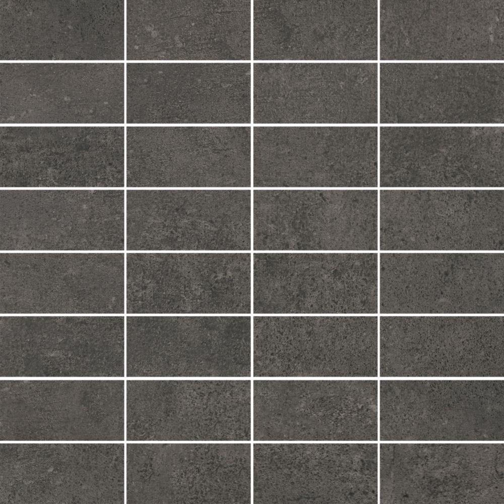 GREY WIND ANTRACITE MOSAIC RECTANGLES 300х300х9,5