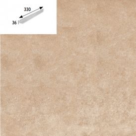 Urban Beige Tapa Right 33*0,36 905241 (Right rounded step cover) PZ195