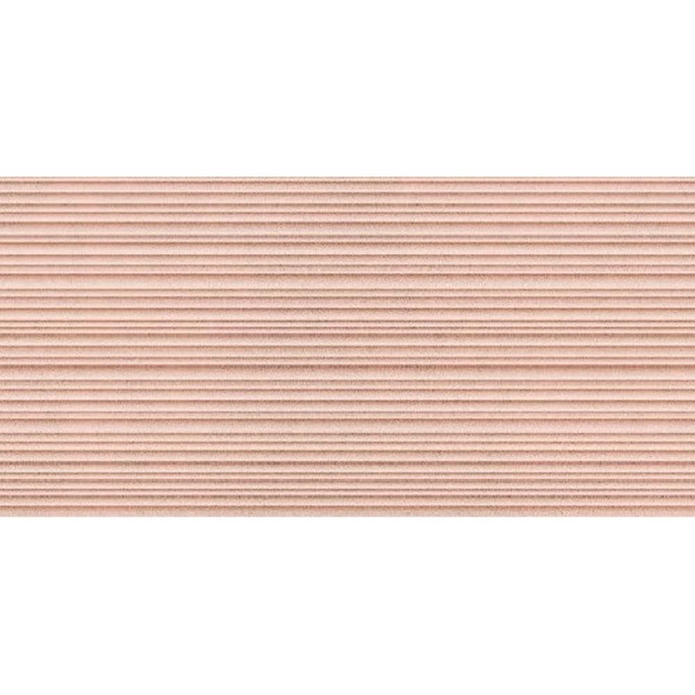 NU12BAR NUANCES ROSE RIBBED SQ. 120X60