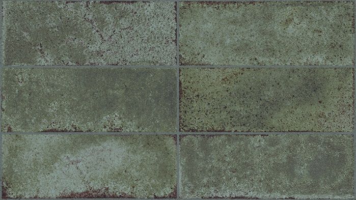 G233 BRICK VETRI GREEN L 33.3x59.2