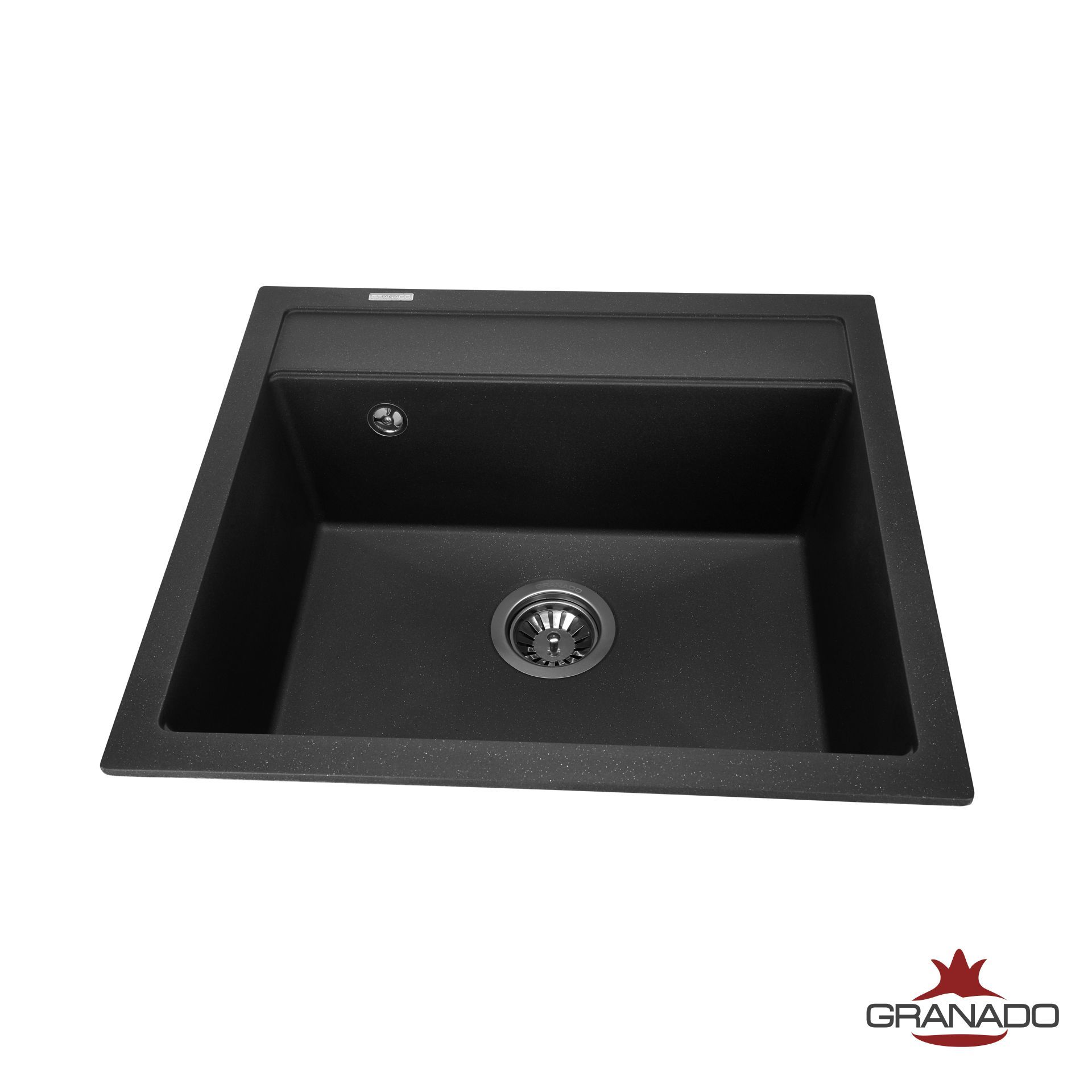 Мойка Lerida Black Shine 560х510х200