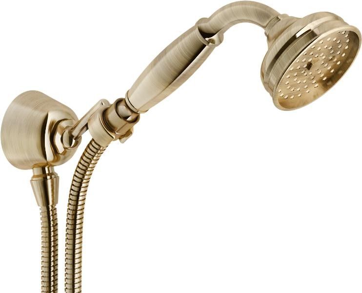 Ручной душ с настенным держателем и водозаборов Free Shower Bronze Ad143 / 22Br