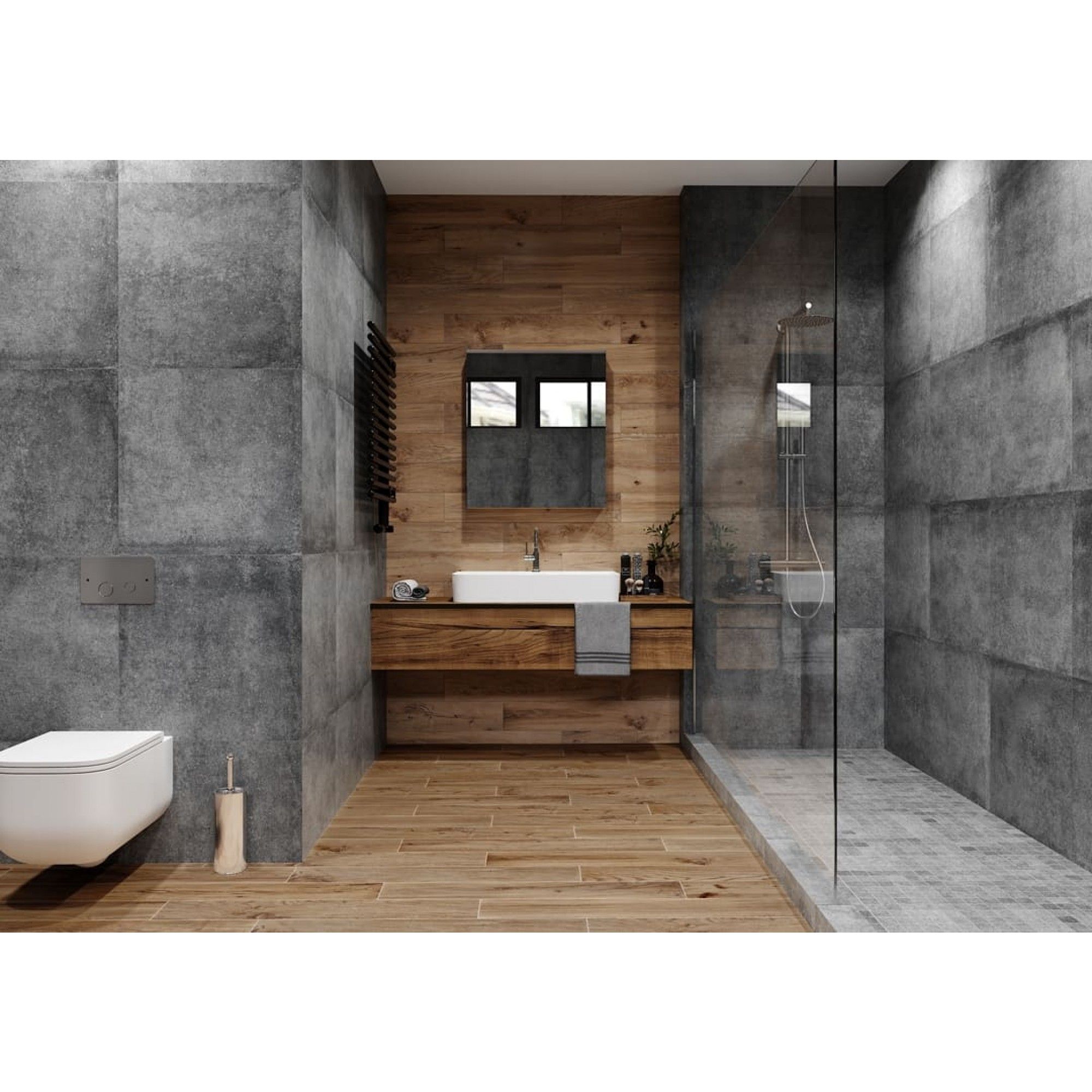 KE 60x60 ZRXSKE11R wall bath