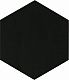 HEXAGON BLACK 17,5X20,2