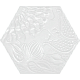 Hex gaudi lux white