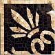 C-MOS Border 018с POL декор Mozaico de Lux Stone АРТ-Деко