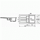 Кухонная мойка Marmorin TELLUR, 380513