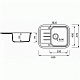 Кухонная мойка Marmorin PESTA, 170133