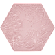 Hex gaudi lux rose