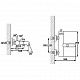 100 1100 Steinberg Series 100 Смеситель для ванны наружного монтажа