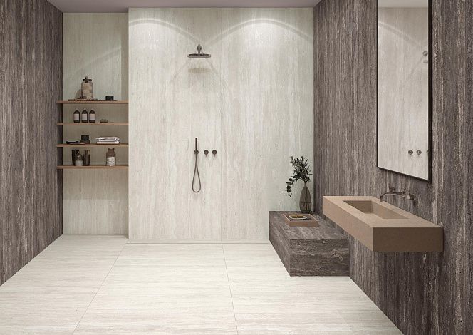 Керамогранит (Керамогранитная плитка) Travertino Apavisa Porcelanico Apavisa